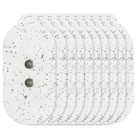 Adhesive Electrodes Pads for Mooyee Wireless Tens Unit (White-10pads)