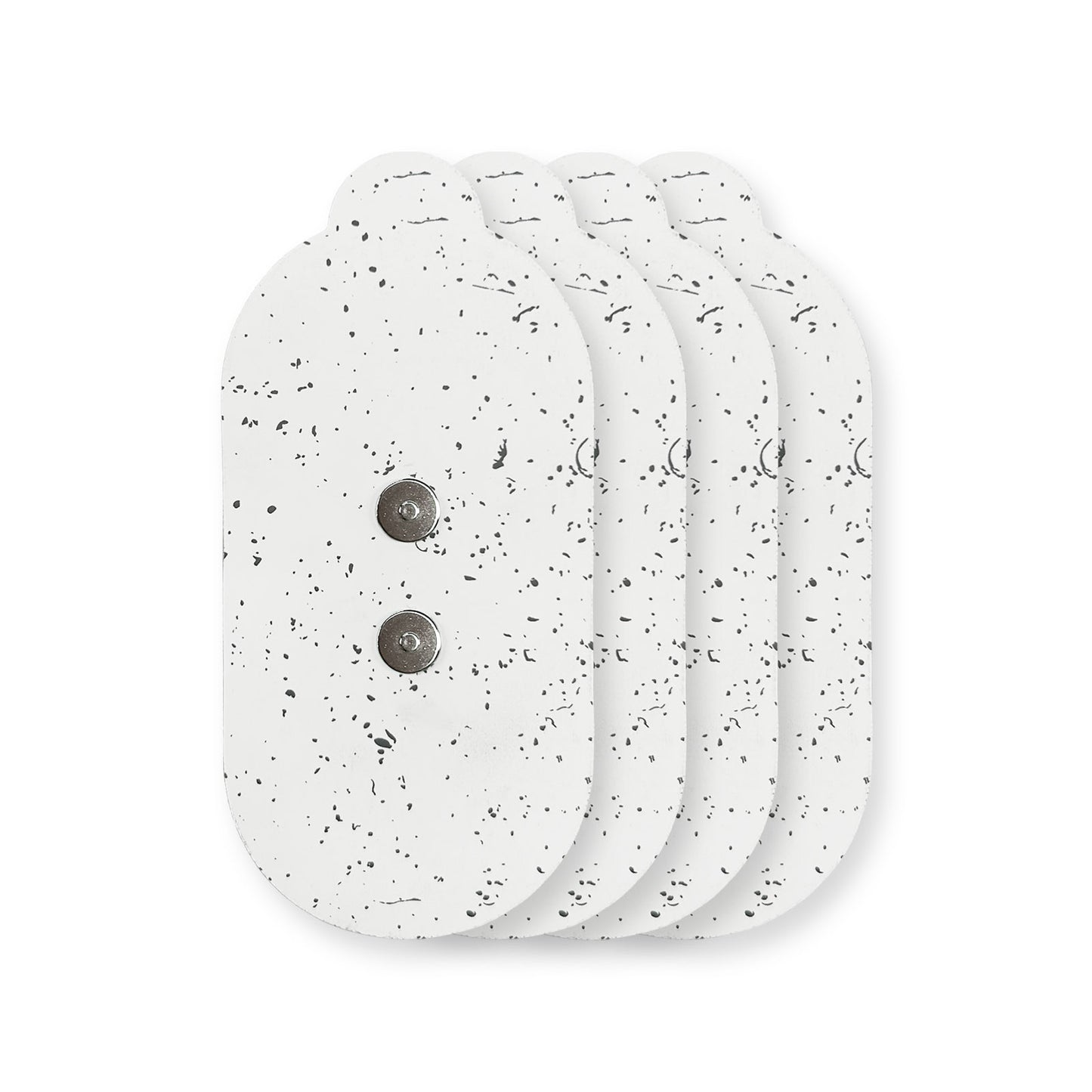 Adhesive Electrodes Pads for Mooyee Wireless Tens Unit(White-4pads)